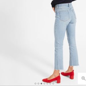 Everlane Kick Crop Denim Jean Pants